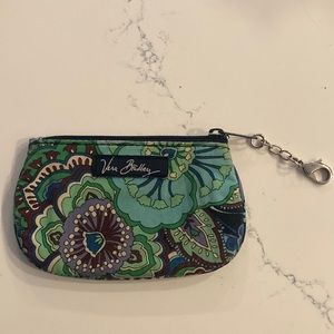 Vera Bradley change purse with sleeve for ID excellent used condition